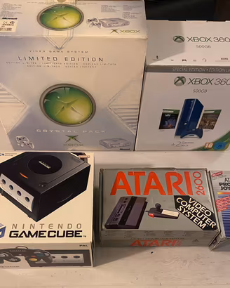 CONSOLE BOXATE (Xbox360, Gamecube, Atari2600)