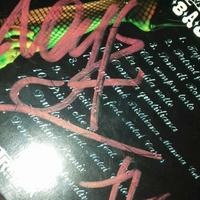 La calda notte CD+ DVD Autografato