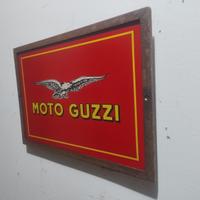 Insegna Pubblicitaria Moto Guzzi