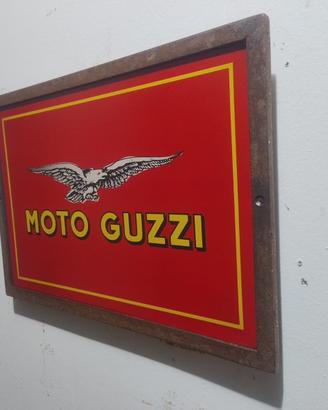 Insegna Pubblicitaria Moto Guzzi