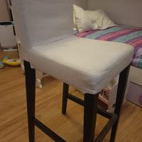 coppia di sgabelli bar IKEA della serie BERGMUND