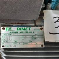 MOTORE DIMET 3KW 700GIRI N°31