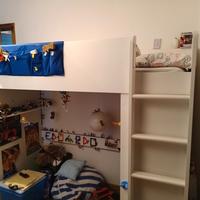 letto soppalco alto Smastad