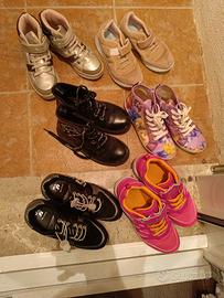 scarpe da bambina n.32 in su a 10 euro
