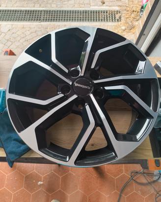 cerchi da 17 diamantati 5x112 