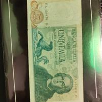 5000 lire Colombo  tre caravelle 