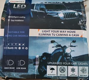 Faro LED FrontierAce 7" auto e moto 