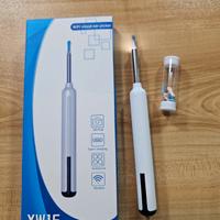 Pulitore orecchie com videocamera