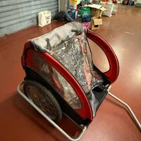 rimorchio bicicletta trasporto bimbi