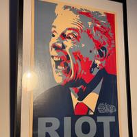 Poster “RIOT” by Sinero - Serigrafia numerata