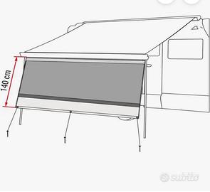 Tenda oscurante fiamma