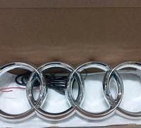 Emblema logo anelli Audi Led frontale cromato