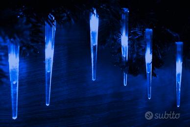 Luci di Natale da esterno: Ghiaccioli luminosi LED