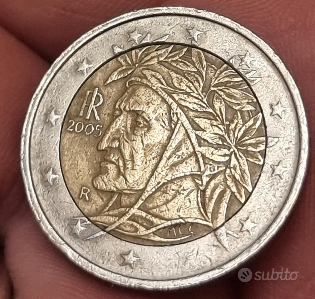 2 euro Dante Alighieri Con Errore Di Conio 2005 Collezionismo In