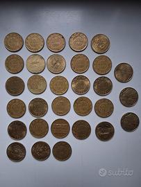 Lotto monete da 200 lire