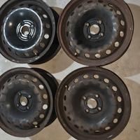 cerchi in ferro 15 fiat