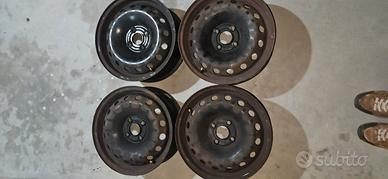 cerchi in ferro 15 fiat