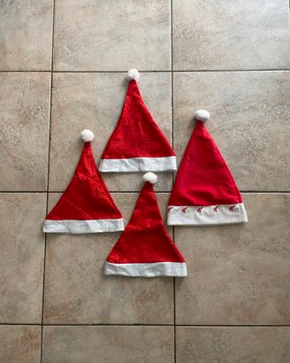 Cappelli Babbo Natale x bambini