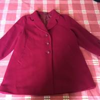 Cappotto color amarena