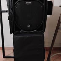 casse rcf art 712A 1400w X2 più accessori