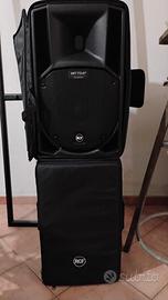 casse rcf art 712A 1400w X2 più accessori