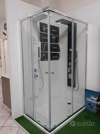 BOX DOCCIA NUOVO TRASPARENTE IN VETRO TEMPERATO