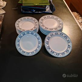 Servizio 18 Piatti Porcellana Provence en Fleur