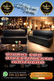 15 Divani da 3 posti Ignifughi Certificati