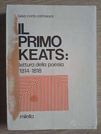IL PRIMO KEATS lettura della poesia 1814-1818