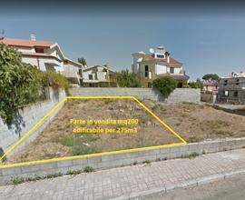 Terreno 200mq loc Su Pinu subito edificabile