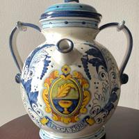 Vaso Farmacia Aboca Erbe Riproduz. Storica  1507