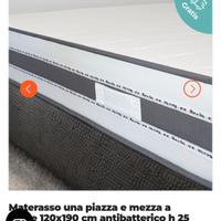 materasso una piazza e mezza 