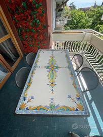 Tavolo da giardino  in pietra lavica