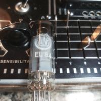 VALVOLA EL84 VALVO NUOVA TESTATA CON PROVAVALVOLE 