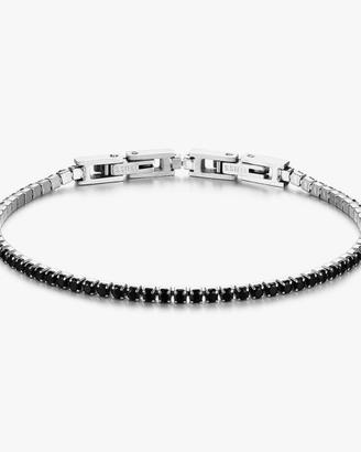 Bracciale Tennis con Zirconi neri – Elegante