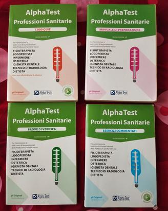 kit completo Alpha Test Professioni Sanitarie