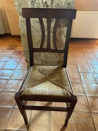 Sedia in legno