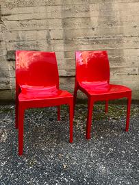 Sedie in stile Kartell