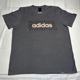 Adidas T-Shirt Grigio Antracite XL