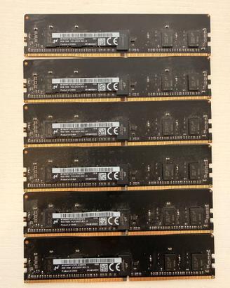 Kit 6x8GB Micron DDR4-2933 RDIMM ECC Mac Pro