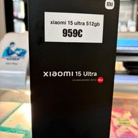 Xiaomi 15 ultra 512gb colorazione nera promo