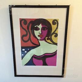 " Ritratto di ragazza / modella " di Pompeo Borra