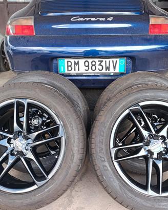4 cerchi 19" originali audi q5 gommati 
