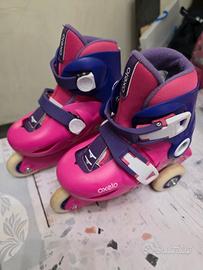 Roller bambina PLAY3 rosa-lilla

