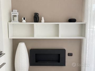 Mensole / libreria da parete bianca  IKEA