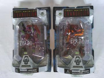 Evangelion Action Figure Kaiyodo Eva-01 e 02 Usato