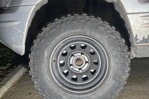 Cerchi daytona  e gomme cooper da fuoristrada