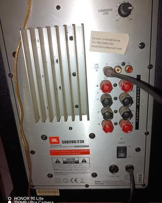 Subwoofer Jbl surround 