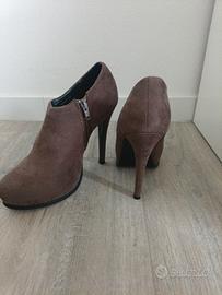 scarpa color tortora n38