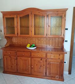 CREDENZA CON VETRINA 